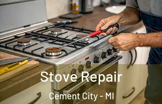  Stove Repair Cement City - MI