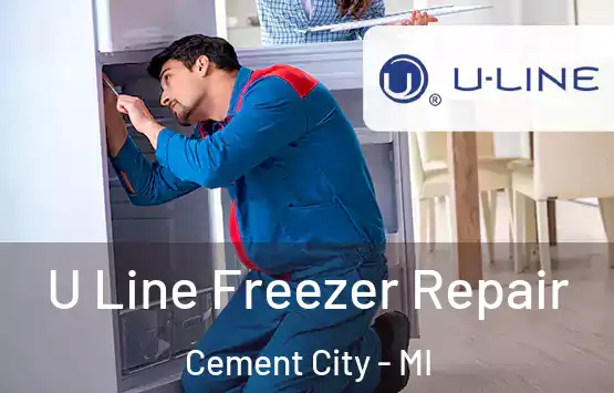  U Line Freezer Repair Cement City - MI